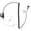 3.5mm Acoustic Tube Earpiece Listen only Headset Law Enforcement Surveillance Kit for Radio or Walkie Talkie Mic