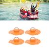4PCS Round PVC Patch Lightweight Inflatable Boat D Ring Durable Kayak D Ring  for Kayak