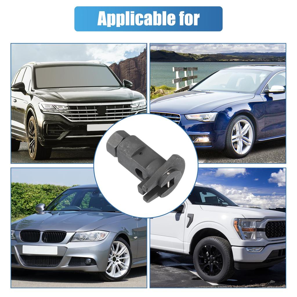 uxcell Suspension Strut Spreader Tool Car Strut Shock Absorber Dismantle Spreader Remover Universal Black