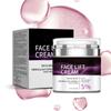 Face Lift Cream With Collagen 5%, Lifting & Firming Cream ORGANIC Instant For Facial, Neck, Chest, Softens Skin And Smoothes Wrinkles 50ml