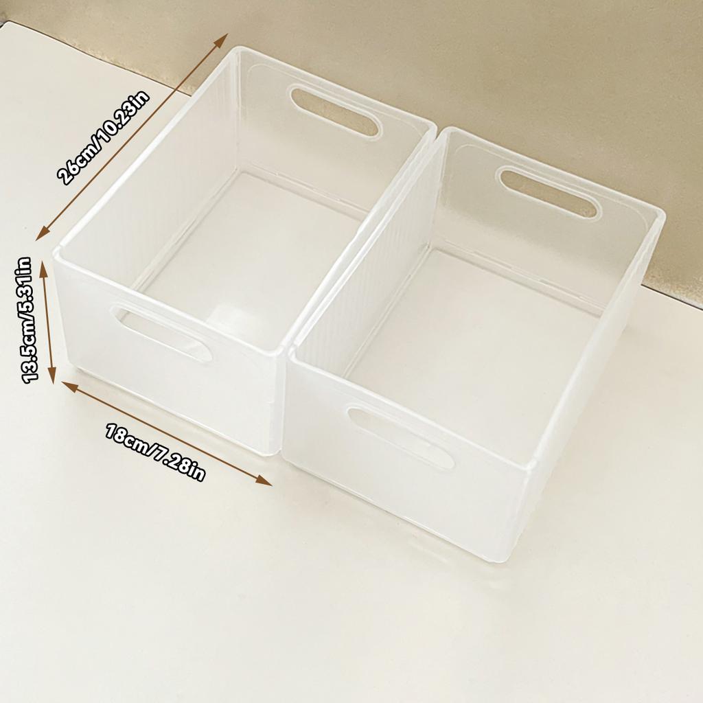 Folding Clothes Organizer Pull Out Underwear Bra Plastic Storage Box Large Capacity Drawer Wardrobe Clothes Storage Organizer