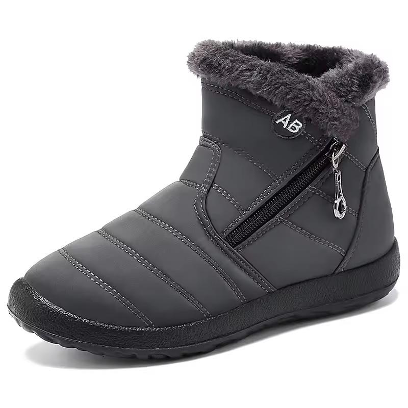Women Boots Winter Boots For Women Shoes Keep Warm Snow Boots Walking Female Zipper Botines Winter Botas Mujer Size 36-42