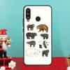 Grizzly Bear For Huawei Nova 10 9 SE 12i 12s 11i 8i Y90 Y60 Y70 Y72 Y73 Y61 Y91 P30 P40 Lite P60 Pro Case
