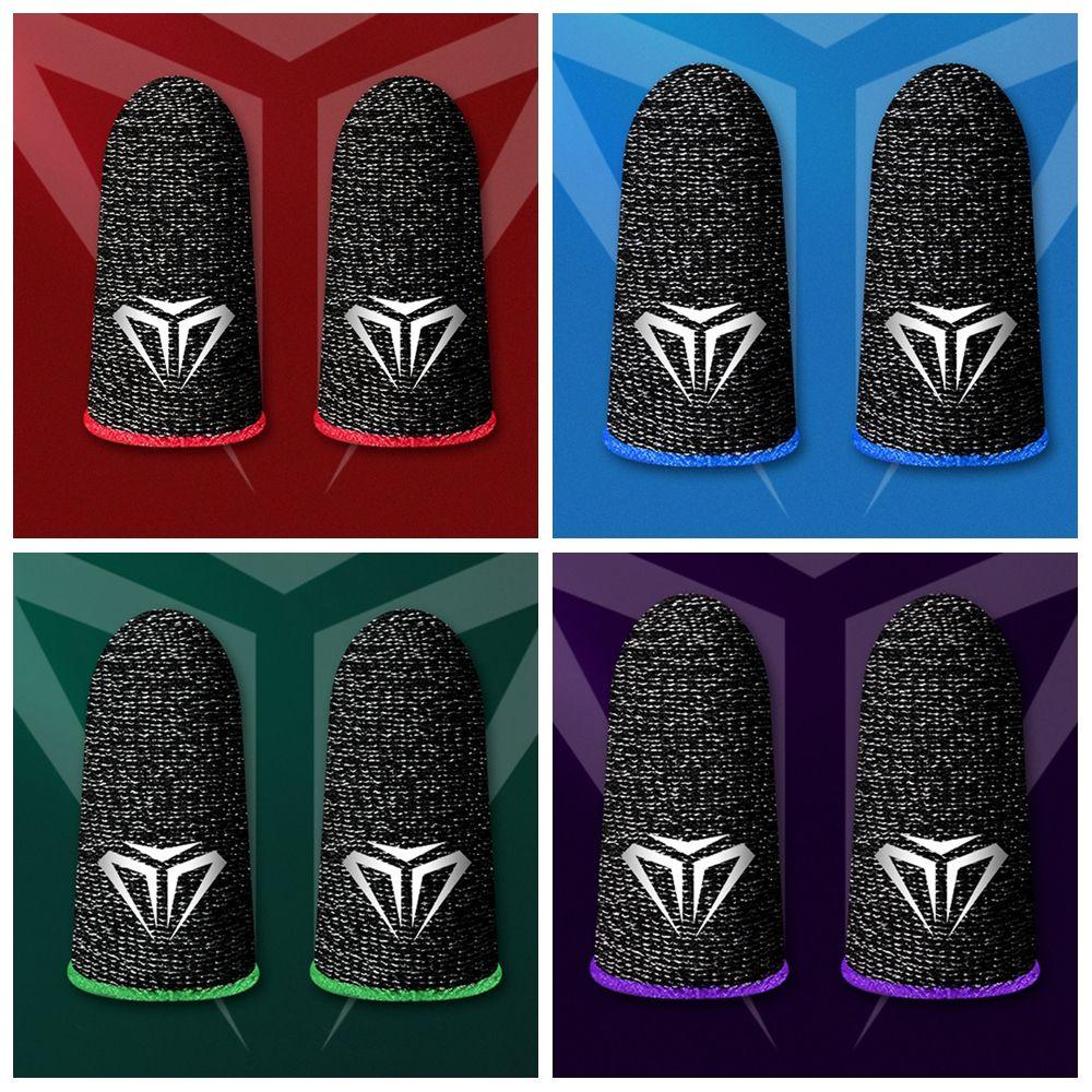 1 Pair Boy Gift Breathable Sweatproof Finger Cots Game Fingertip Gloves Touch Screen Anti-slip
