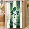 Beach TowelIreland Rugby Custom Name Text Personalized Soft Towel for Beach Pool Indoor Home Decor Gift