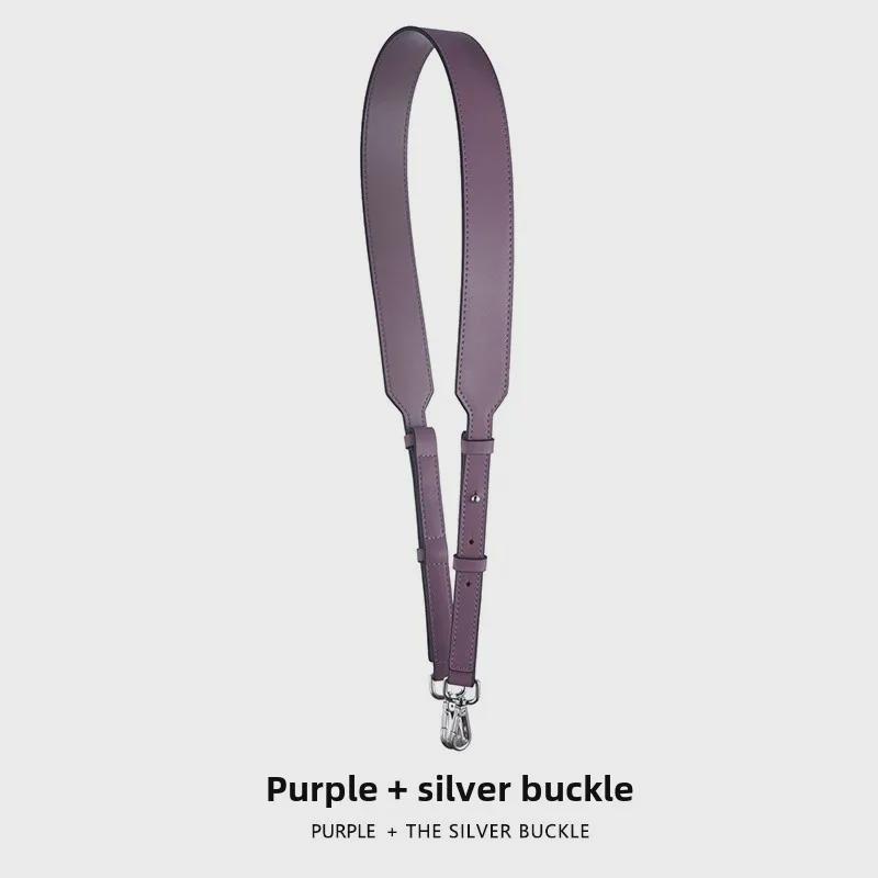 A-20 Adjustable Genuine Leather Crossbody Strap - Wide Shoulder Strap Bag Accessory