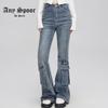 ANY SPOOR Women's Flared Denim Workwear Jeans