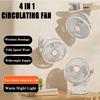 4 in 1 Small Desk Fan Creative Mini Desk Fan Mutli-Purpose Personal Table Fan  Camping