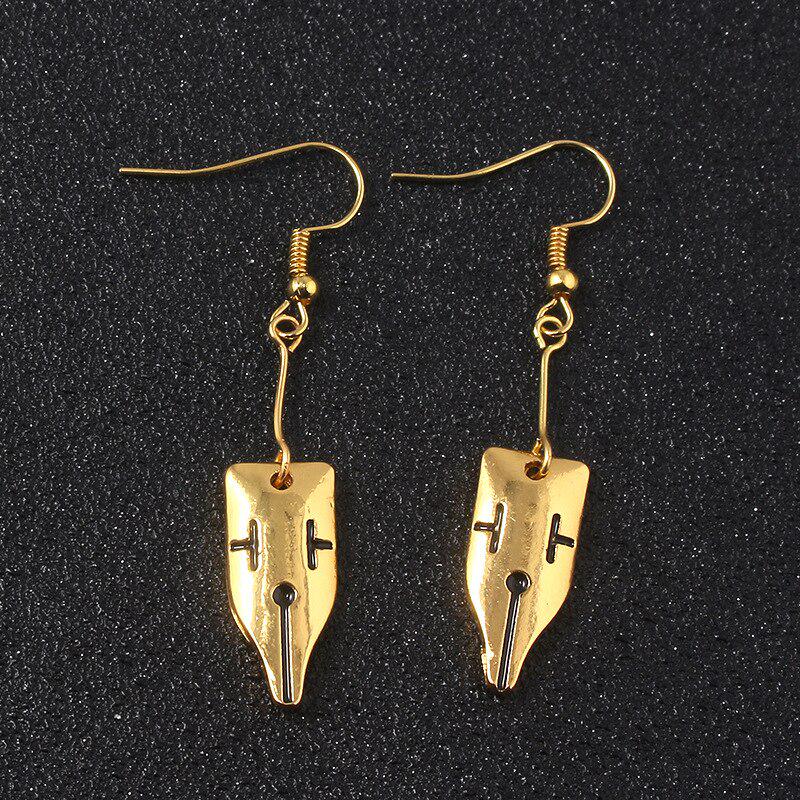 Anime Rohan Kishibe Penpunt Oorbel Cosplay Accessoires Sieraden