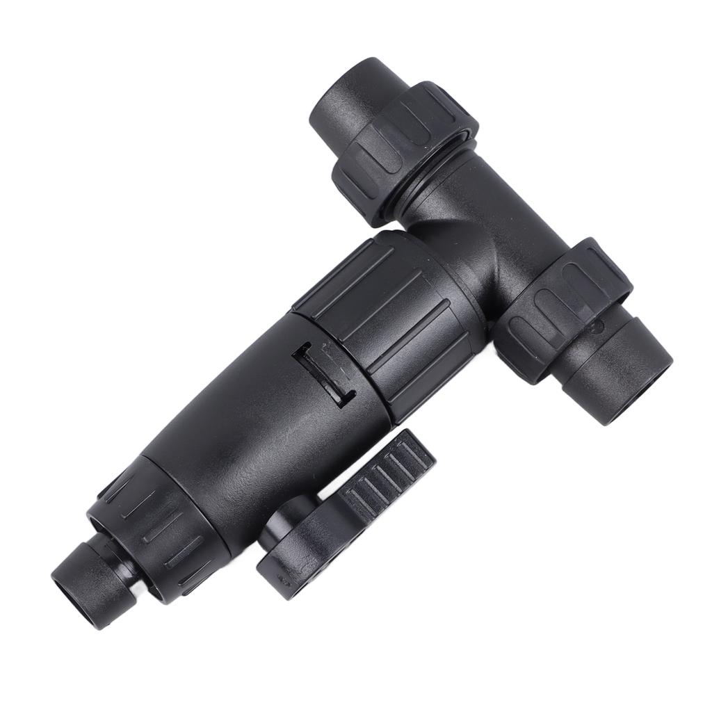 Aquarium Water Change Valve Stable 3 Way Water Flow Control Valve Fish Tank Water Changer Connector