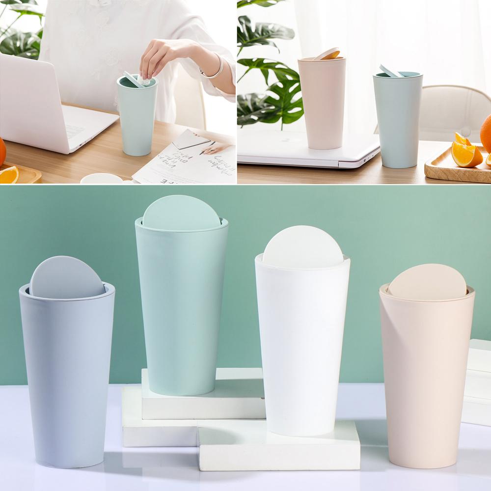 Bin Garbage Dust Case Small Trash Can Car Waste Bin Desktop Litter Trash Tabletop Trashbox