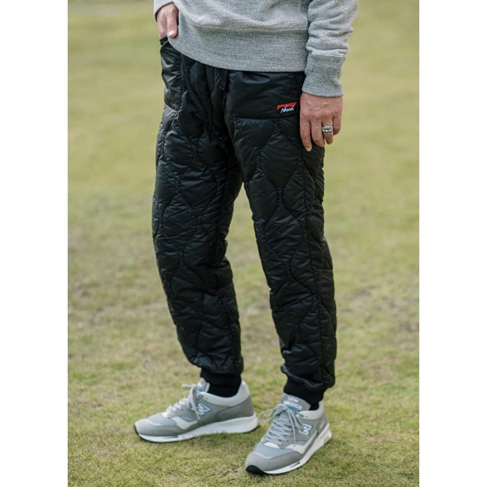 Брюки пуховые стеганые NANGA, Модель на заказ (Браун, М)