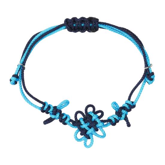 Браслет-узел Ретро плетеный браслет Ручной работы Браслет на удачу Мода