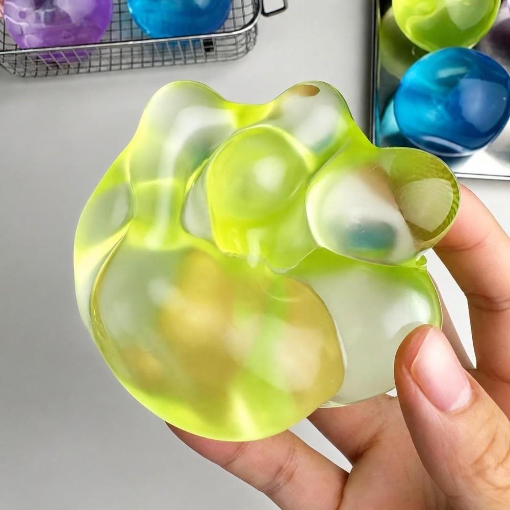 Soft Squeeze Sensory Fidget Ball Petrolatum Material Slow Rebound Pinch Toy For Kids Adults