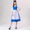 Halloween Parent-Child Costume Alice In Wonderland Alice Maid Blue Dress Performance Costume