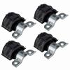 4pcs Front Suspension Sway Stabilizer Bar Bushing 1643231185 For Benz W164 GL ML