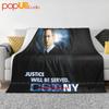Csi Ny Правосудие Служит Ультра-Мягкое Одеяло Стеганое Зимнее Покрытие для Дивана Покрывала для Кровати
