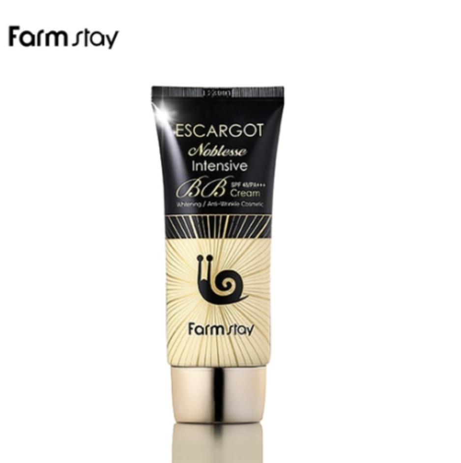 FARM STAY Escargot Noblesse Intensiv BB Cream SPF48 PA+++ 50г (3 варианта)