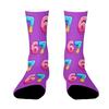 Warm 67 Meme Crew Long Socks Cartoon Creativity Stockings 67 Meme Ice Cream Socks  For Men Women
