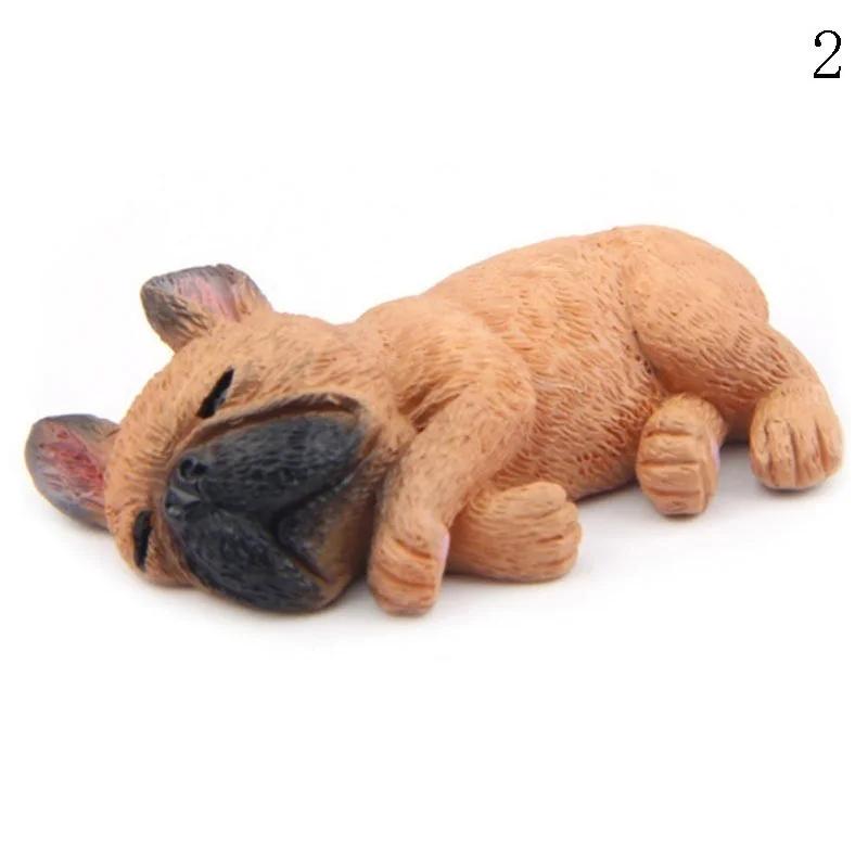 Small Bulldog French Bulldog Model Magnetic Sticker Handle Diy Fridge Sticker Magnetic Sticker