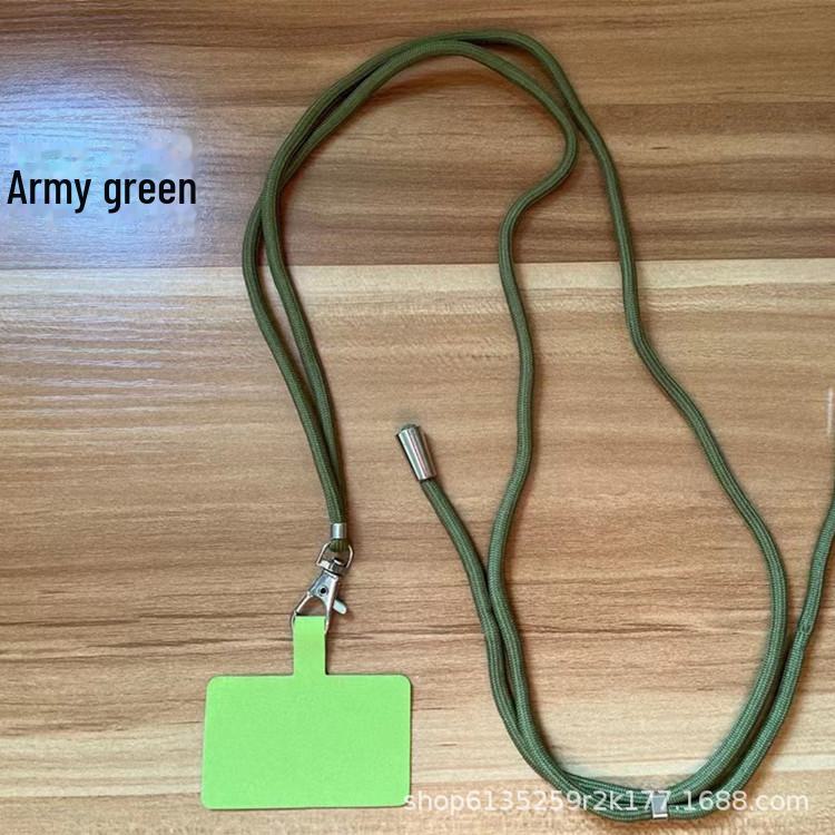 Регулируемый универсальный шнурок для мобильного телефона - съемный шнурок из нейлона своими руками - шейный ремешок с защитой от потери