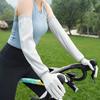 Flip-finger Ice Silk Sleeves Gloves Anti-UV Cycling Gloves Breathable Sunscreen Sleeve  Outdoor