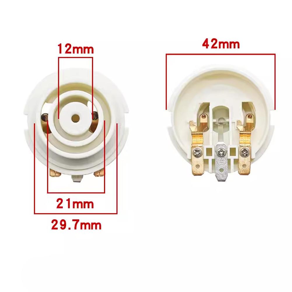3Pcs Electric Kettle Accessories Base Thermostat Temperature Switch Connector Switch Connector Kit Electrical Equipment Supplies