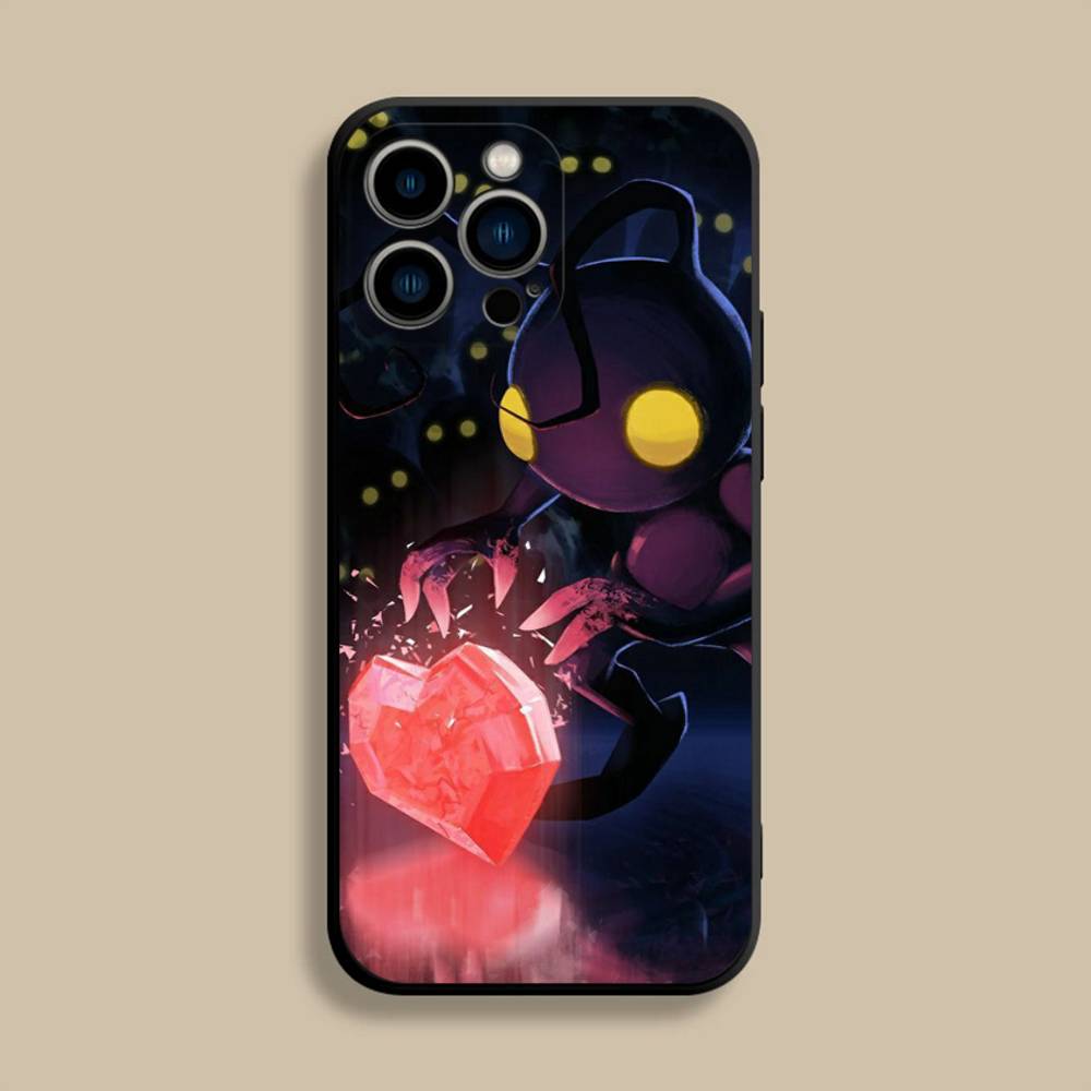 Kingdoms H-Hearts Game Phone Case For iPhone 17,16,15,14,13,12,Pro,Max,Plus,E,SE4,Air,Mini Black Soft Cover