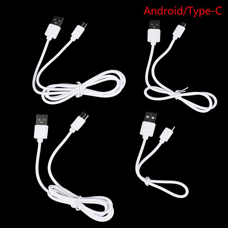 1Pc Android/Type-C Fast Charge Micro Usb Data Sync Charger Cable Micro Usb Port