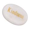 1pcs Engraved Letters Palm Stone Oval Shape Inspirational Stone Pocket Rock  Stress Relief