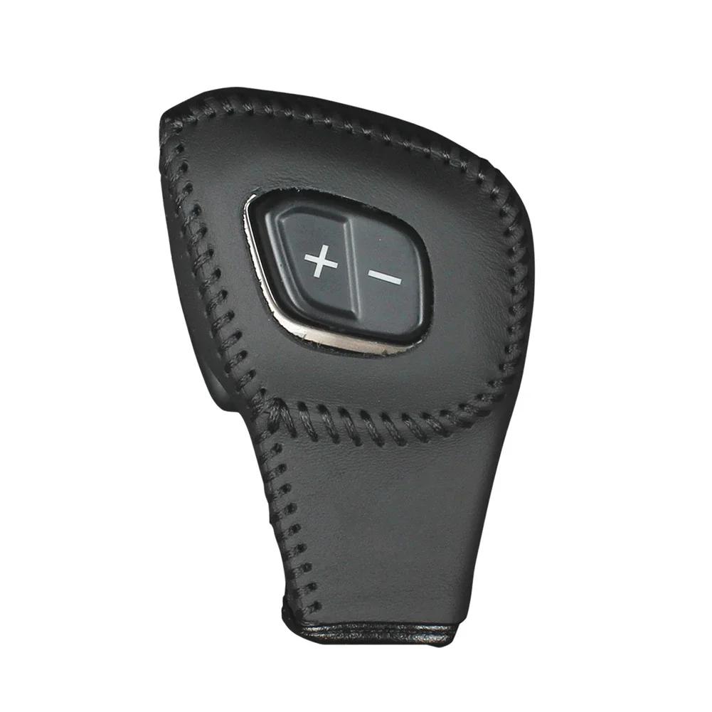 Кожаная автомобильная ручка переключения передач, чехол для внутренней коробки передач, наклейка на крышку коробки передач, аксессуары для Ford Everest Ranger 2020-2024