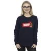 Marvel Universe Womens/Ladies Marvel Chocolate Sweatshirt