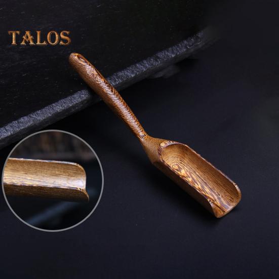 Деревянная чайная ложка с длинной ручкой, удобная ручка, мерная ложка для чая, китайский аксессуар для чая кунг-фу