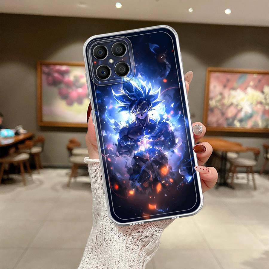 Soft Phone Cover Case for Honor X7b X8b 90 Lite X8a X9b X9a X8 Dragon Ball Cool Super Saiyan