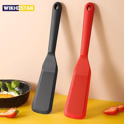 7 цветов, силиконовая лопатка для жарки, антипригарная поверхность, кухонная лопатка для переноски блинов, жареных яиц, лопатка для стейка, кухонные инструменты для выпечки