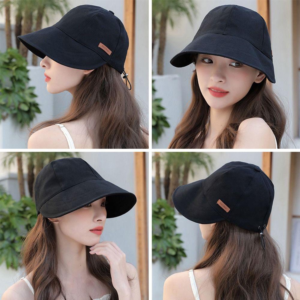 Men Women Foldable Portable Sun Hat Beach Cap Fisherman Cap Bucket Hat