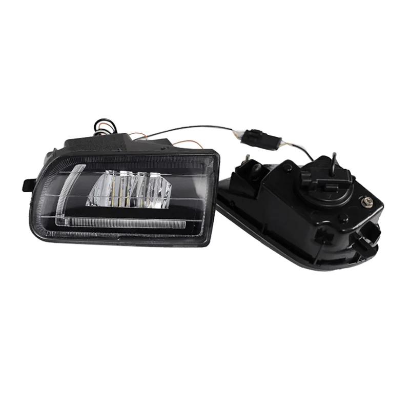 2 шт./пара светодиодных противотуманных фар для Toyota Corolla AE100 AE101 1993-1997, автомобильные аксессуары, левая и правая противотуманная фара, сигнальная лампа в сборе