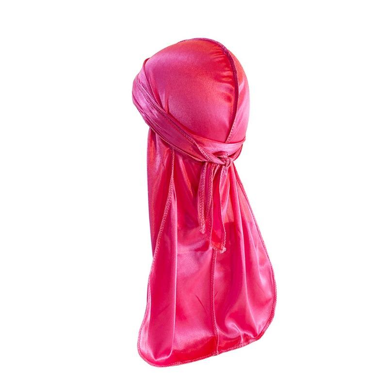 Уличный танцевальный велоспорт шарф на голову на резинке эластичный утолщенный плотный легкий тканевый длинный хвост шляпа SILKY DURAG