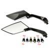 1 Pair Adjustable 8mm/10mm Universal Motorcycle Rearview Mirror Handle Bar Side Mirrors