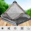 Yousheng Sun Shade Sail Aluminum Foil Shade Cloth UV Block Tear-Resistant Canopy Weather-Resistant Privacy Screen for Patio Garden Backyard Pool