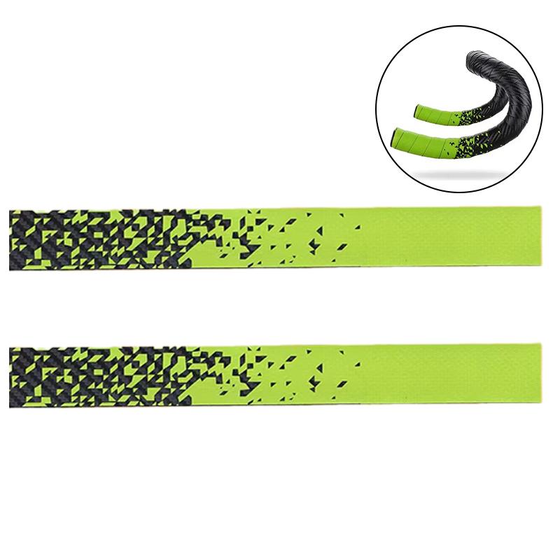 Bicycle Handlebar Strap Shock Absorbing Bike Handlebar Tape Pu+Eva Road Bike Bar Tape Anti-Slip Bicycles Accessories