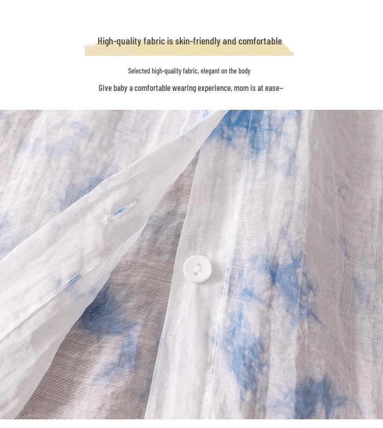 Женская hooded рубашка-куртка с длинным рукавом для защиты от солнца, повседневная, пляжная, с тибетским узором tie-dye