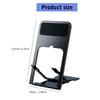 Tablet and Phone Holder with Adjustable Slots for Home Office or Travel Use Phone Stand Desktop Bracket 2PCS