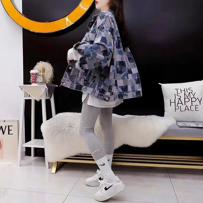 Женская джинсовая куртка 2025 года, модный весенний топ, шикарный элегантный трендовый дизайн, свободный кардиган, темпераментная рубашка, повседневное пальто, уличная одежда