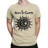 Men's T-Shirts Alice In Chains Logo Awesome 100% Cotton Tee Shirt Short Sleeve T Shirt Crewneck Clothing Gift Idea