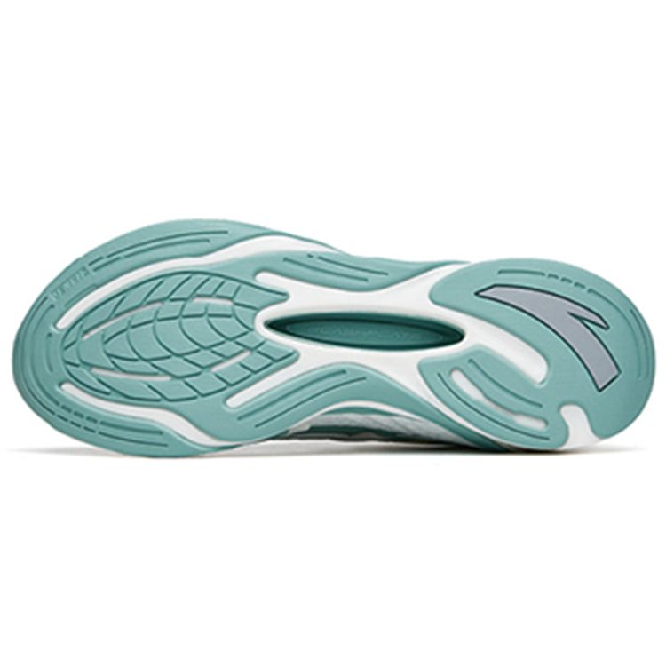 Anta Not Stop Pro Shock Absorbing Нескользящие износостойкие низкие кроссовки для бега мужские кроссовки белые зеленые 112225596-3