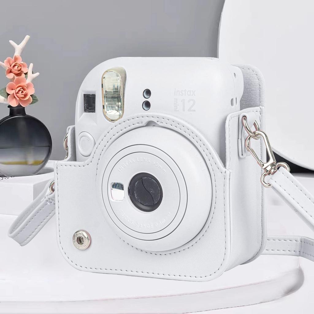 Чехол Instax для камеры Instax Mini 12 Чехол mini12 Instax Чехол Fujifilm Instax Чехол Новая модель Полная защита Защита от царапин Удобно носить с собой