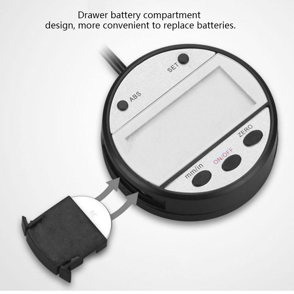 Digital Readout Kit Accurate Remote LCD Display Strong Anti Interference Convenient Battery Replacement Magnet Design for Woodworking Metalworking (wi