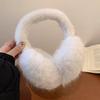 High-Density Fleece Earmuffs - Thick & Long Plush Winter Ear Warmers, Windproof for Northern Outdoor Use