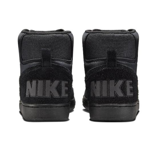 Nike Terminator High "Туристические ботинки" Мужские Ретро Черный Воин Нескользящие Износостойкие Высокие Кеды Черные FJ5464-010